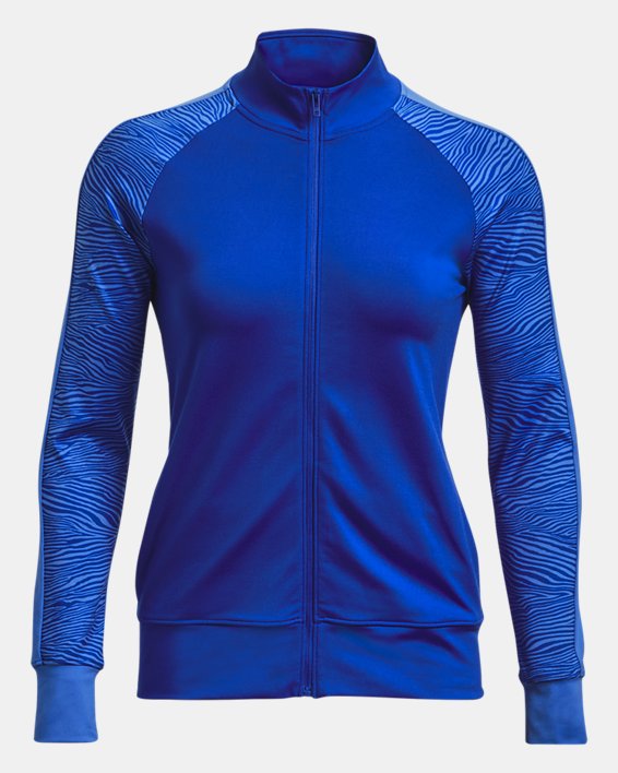 UA Storm Midlayer mit durchgehendem Zip für Damen, Blue, pdpMainDesktop image number 5